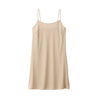 无印良品 無印良品 MUJI 女式 速干 吊带衬裙 米色 S