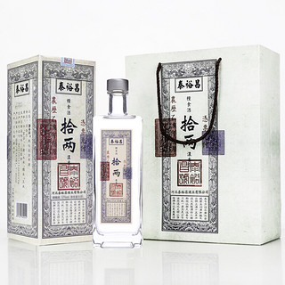 TAI YU CHAN 泰裕昌 拾两酒 52%vol 浓香型白酒 500ml*6瓶 整箱装