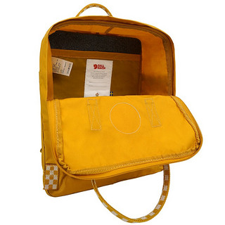 FJÄLLRÄVEN 北极狐 OUTDOOR KankenFamily Kanken Classic系列 中性双肩包 23510-160-904 赭色/棋盘 16L