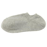 無印良品 MUJI  女式 合脚直角 运动船袜 灰色 21-23cm
