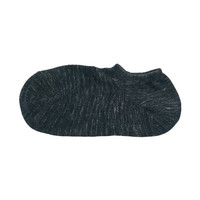 無印良品 MUJI 無印良品  女式 合脚直角 运动船袜 中灰色 23-25cm