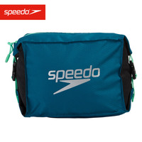 速比涛/Speedo男女通用 迷你运动泳包 5升 泳镜泳帽泳衣收纳袋 健身包防水包包蓝色/黑色809191D714 均码