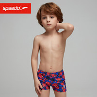 SPEEDO 速比涛 儿童泳裤 漫威蜘蛛侠系列 婴幼儿平角泳裤 防晒抗氯 805394F395 蓝色/红色(泳裤) 3