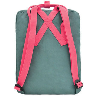 FJÄLLRÄVEN 北极狐 OUTDOOR KankenFamily Kanken Classic系列 中性双肩包 23510-664-319 霜绿/桃红 16L