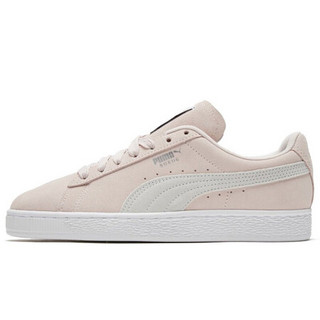 彪马 PUMA 女子 生活系列 Suede Classic  Wn's 休闲鞋 372093 01粉红色/彪马白 36码 UK3.5码