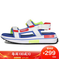 彪马 PUMA 男女 Future Rider Sandal Game On 拖凉鞋 371964 02 亮蓝色/白/黄 38码 UK5码