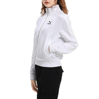 彪马 PUMA 女子 生活系列 Summer Luxe Jacket Wmns 运动 夹克 598970 02彪马白 S码（欧洲码）