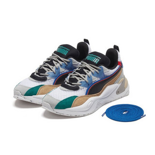 彪马 PUMA 黑标 男女 PUMA x THE HUNDREDS 运动 休闲鞋 373724 01白色-黑色 42.5码 UK8.5码