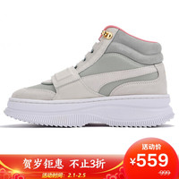 PUMA 彪马 黑标 女子 Deva Boot Suede Wn's 运动 休闲鞋 374757 01灰色 37码 UK4码