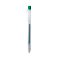 无印良品 MUJI 凝胶中性墨水圆珠笔·按压式 绿色 0.5mm