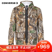 CONVERSE 匡威 男女 AOP Utility Parka 运动 中长款夹克 10020205-A01 XL码