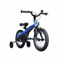 小米有品 Ninebot Kids Bike-童车男款 脚踏平衡儿童手推自行车 红色 14寸