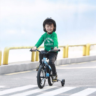 小米有品 Ninebot Kids Bike-童车男款 脚踏平衡儿童手推自行车 红色 14寸