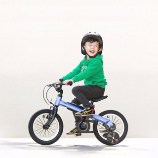 小米有品 Ninebot Kids Bike-童车男款 脚踏平衡儿童手推自行车 红色 14寸