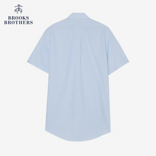 Brooks Brothers/布克兄弟男士Supima棉免烫正装衬衫1000064063 4000-浅蓝色 17