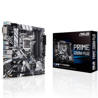 华硕TPRIME Z390M-PLUS主板+希捷(Seagate)500GB固态硬盘M.2接口(NVMe协议)酷鱼510系列   主板固态硬盘套装