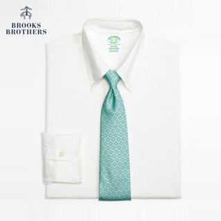 Brooks Brothers/布克兄弟男士牛津纺Supima棉正装衬衫1000025471 1001-白色 16/H/4