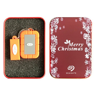 SEAGATE 希捷 GIFTU32G 圣诞款 USB3.0 U盘 橙色 32GB USB