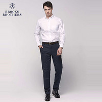 Brooks Brothers/布克兄弟男士扣结领免烫正装衬衫1000001846 1001-白色 16/H/3