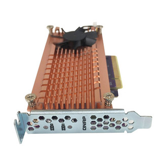 QNAP威联通 NAS 网络存储配件 QM2-2P-384 2XM.2 PCIe SSD扩充卡