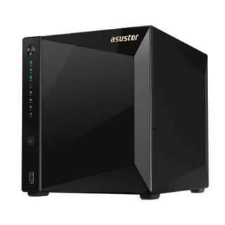 asustor华芸AS4004T+AS-T10G 4盘位万兆NAS网络存储服务器网络存储器NAS主机 4TB NAS盘*2