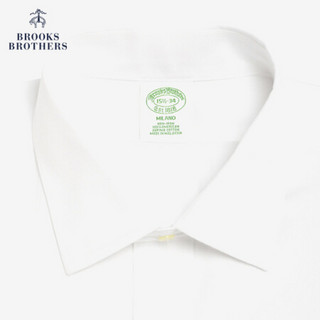 Brooks Brothers/布克兄弟男士免烫正装衬衫 1000005642 1001-白色 16/H/4