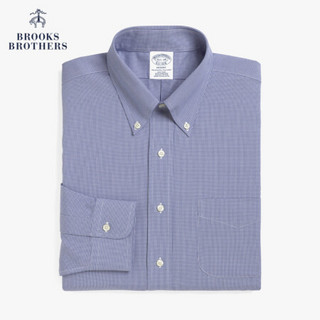 Brooks Brothers/布克兄弟男士免烫正装衬衫 1000005642 4003-蓝色 17/36