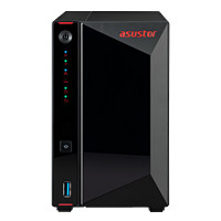 ASUSTOR 爱速特 AS5202T NAS存储 两盘位（J4025、2GB）