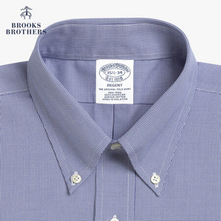 Brooks Brothers/布克兄弟男士免烫正装衬衫 1000005642 4003-蓝色 16/35