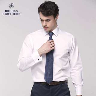 Brooks Brothers/布克兄弟男士Supima棉免烫正装衬衫1000006768 1001-白色 15/34