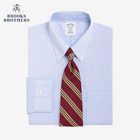 Brooks Brothers/布克兄弟男士免烫牛津纺Supima棉衬衫1000005631 4000-浅青色 16/H/6