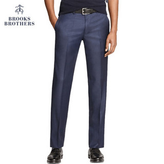 Brooks Brothers/布克兄弟男士美国产正装羊毛西装裤 1000037753 4003-蓝色 38RG