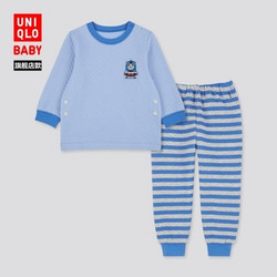 UNIQLO 优衣库 婴儿压线睡衣套装