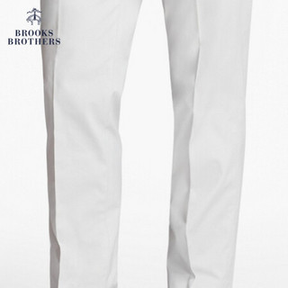 Brooks Brothers/布克兄弟修身版府绸Supima棉休闲长裤1000032757 0001-灰色 2932