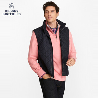 Brooks Brothers/布克兄弟男士经典轻型多口袋保暖背心休闲商务 4004-藏青色 XL