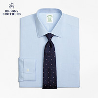 Brooks Brothers/布克兄弟男士修身Supima棉免烫衬衫1000013534 4000-浅蓝色 15/33