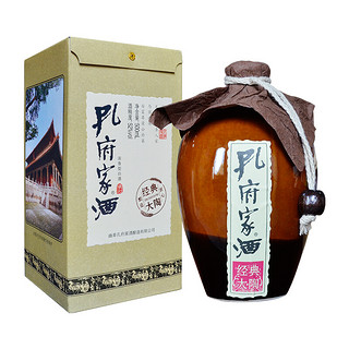 孔府家酒 经典大陶 52%vol 浓香型白酒 500ml*6瓶 整箱装