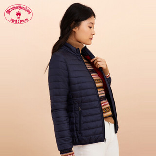 Brooks Brothers/布克兄弟女士秋冬长袖轻型棉服外套 4004-藏青色 S