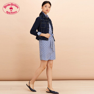 Brooks Brothers/布克兄弟女士20春新丹宁牛仔夹克外套休闲 4004-藏青色 S