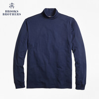 Brooks Brothers/布克兄弟男士Supima棉高领毛衣保暖休闲 4004-藏青色 L