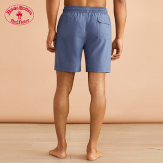 Brooks Brothers/布克兄弟男士遇水变色拉绳腰带logo款泳裤 4004-藏青色 S