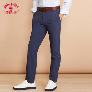 Brooks Brothers/布克兄弟男士20春新功能性微弹排汗面料直筒长裤 4004-藏青色 3334