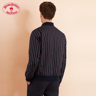 Brooks Brothers/布克兄弟男士飞行员外套夹克 B475-藏青色条纹 XL