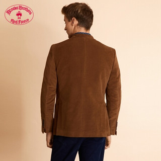Brooks Brothers/布克兄弟男士埃及棉混纺单西装夹克外套 2004-棕色 38RG