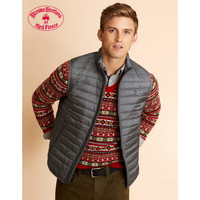 Brooks Brothers/布克兄弟男士休闲马甲背心 0007-烟灰色 XL