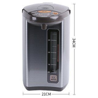 ZOJIRUSHI 象印 CD-WDH40C-HM 保温电水壶 4L 灰色