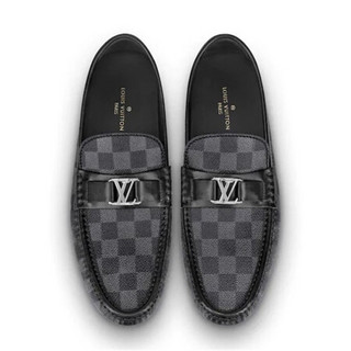 LOUIS VUITTON 路易威登 男士棋盘格帆布平底鞋 1A4OIF 9.5