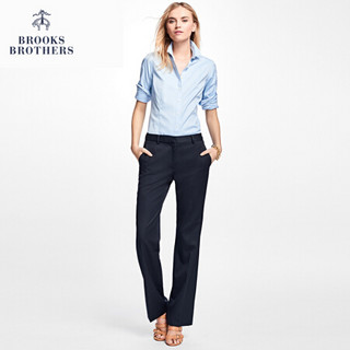 Brooks Brothers/布克兄弟女士黑色羊毛正装西装休闲长裤 4004-藏青色 8