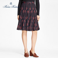 Brooks Brothers/布克兄弟印花真丝乔其纱裙1000038939 B545-亮紫色 2