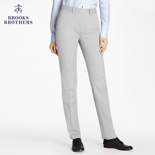 Brooks Brothers/布克兄弟斜纹休闲裤 1000038536 0001-灰色 0